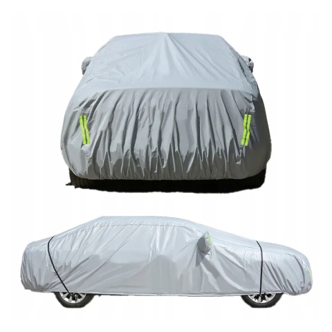 Pokrowiec na samochód samochodowy plandeka na auto uv duży odblaskowy wodoodporny 490cm xl