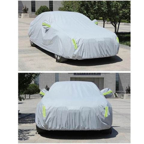 Pokrowiec na samochód samochodowy plandeka na auto uv duży odblaskowy wodoodporny 490cm xl
