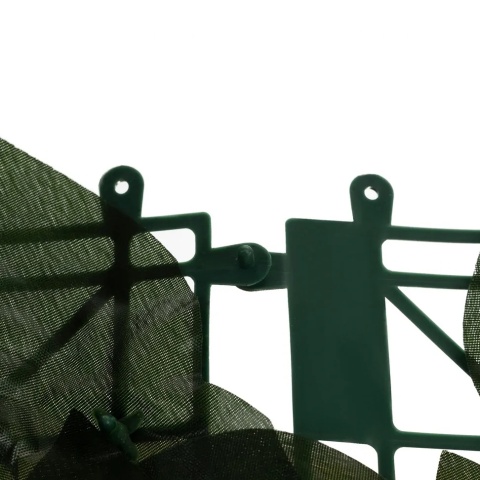 Sztuczny żywopłot bluszcz osłona na balkon ścianę zielona mata zestaw 3x50cm