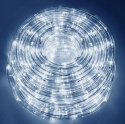 Wąż świetlny zewnętrzny led lampki biały zimny ip44 10m