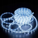 Wąż świetlny zewnętrzny led lampki biały zimny ip44 20m