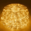 Wąż świetlny zewnętrzny led lampki biały ciepły ip44 10m