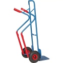 Wózek transportowy magazynowy stalowy młynarka podwójna platforma 300kg