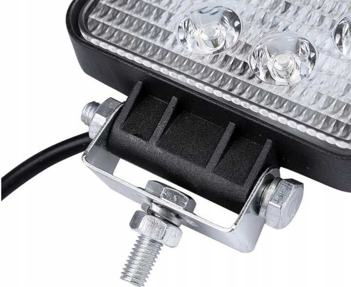 LAMPA ROBOCZA 9 LED 12V KWADRATOWA HALOGEN Numer katalogowy części 9 LED KWADRAT