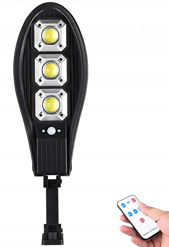 MOCNA LAMPA SOLARNA LATARNIA LED 180W + PILOT UCHW