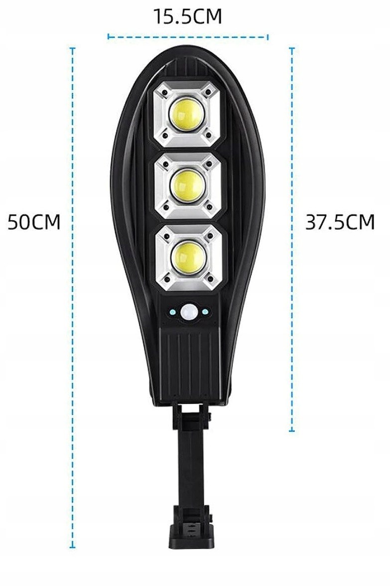 MOCNA LAMPA SOLARNA LATARNIA LED 180W + PILOT UCHW Marka Azaris