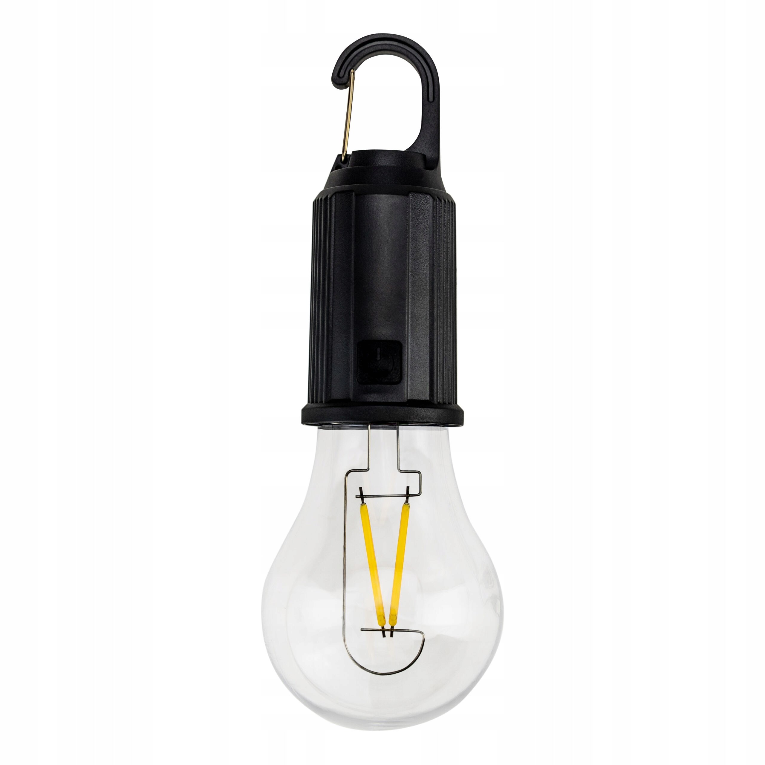 Lampa turystyczna żarówka USB-C z karabińczykiem OZDOBA KEMPING POD NAMIOT Moc 2 W
