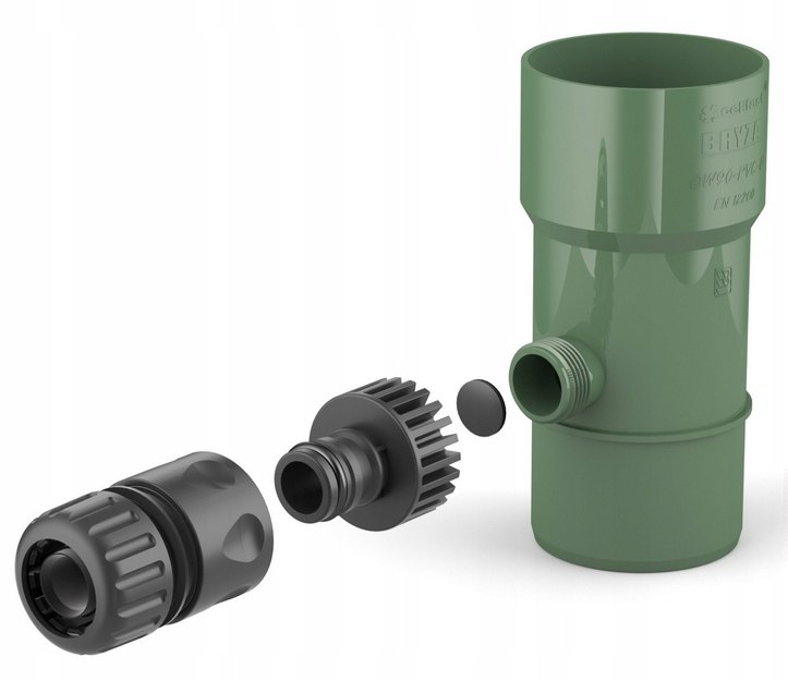 zbieracz odzyskiwacz wody 90mm Bryza ZIELONY