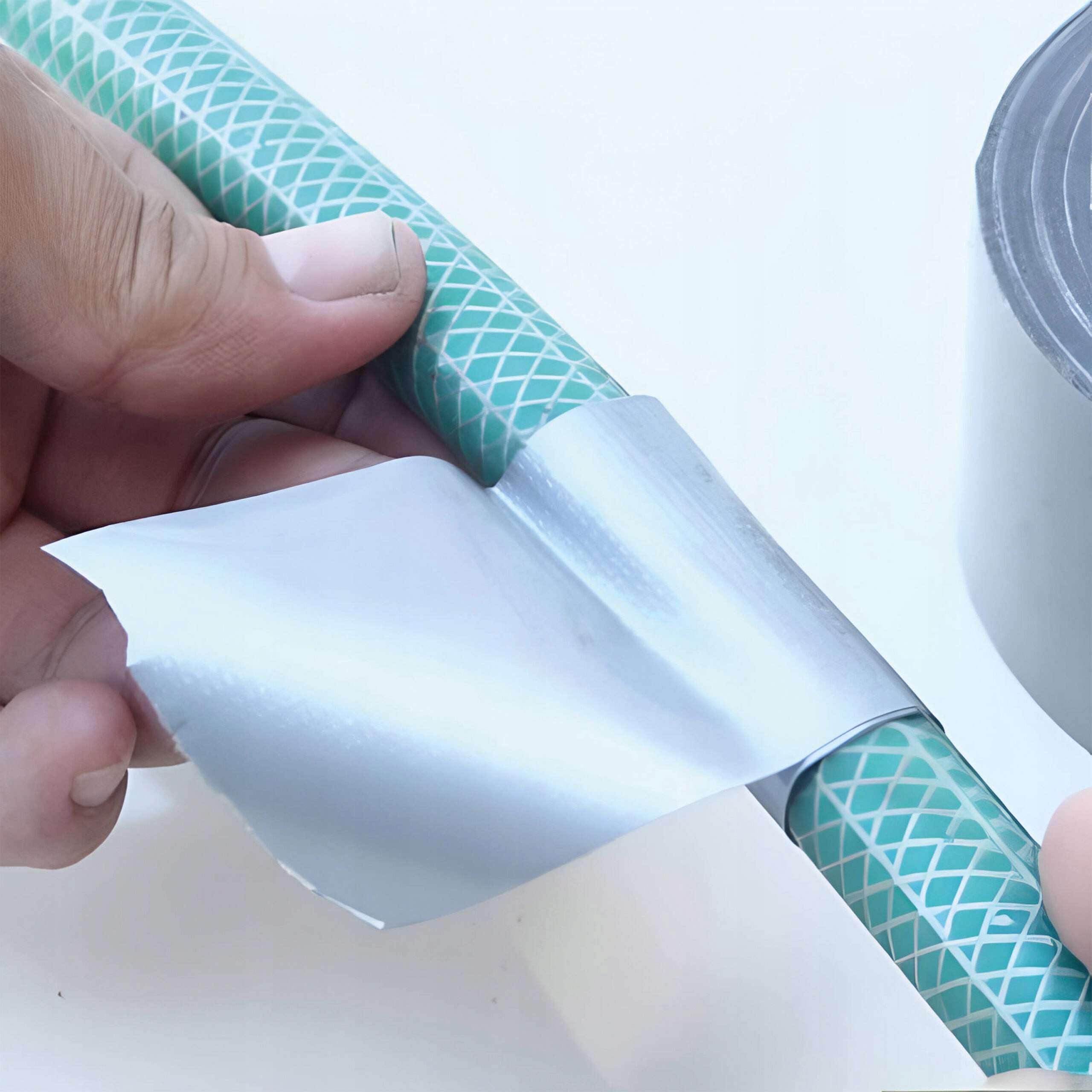 TAŚMA NAPRAWCZA SREBRNA ZBROJONA MONTERSKA MOCNA duct silver tape 48mm 50m Marka Vergionic