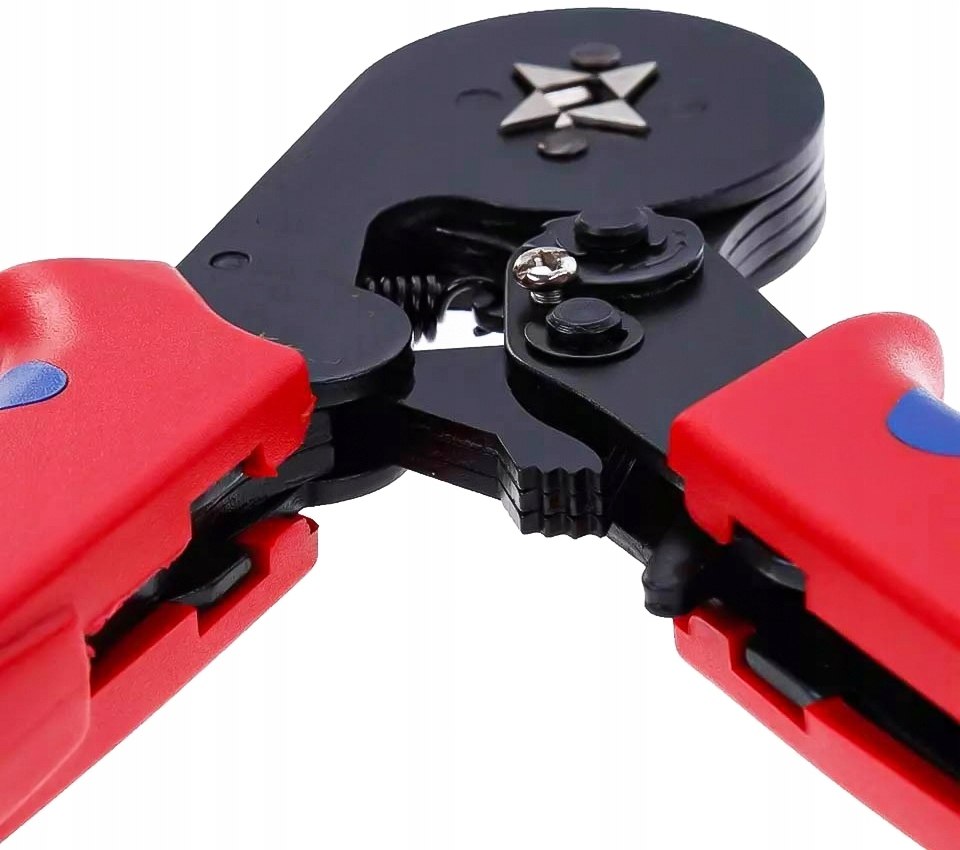 ZACISKARKA PRASKA TULEJEK KONEKTORÓW KOŃCÓWEK KABLI PRZEWODÓW ZESTAW x1200 Maksymalny przekrój przewodu 10 mm²